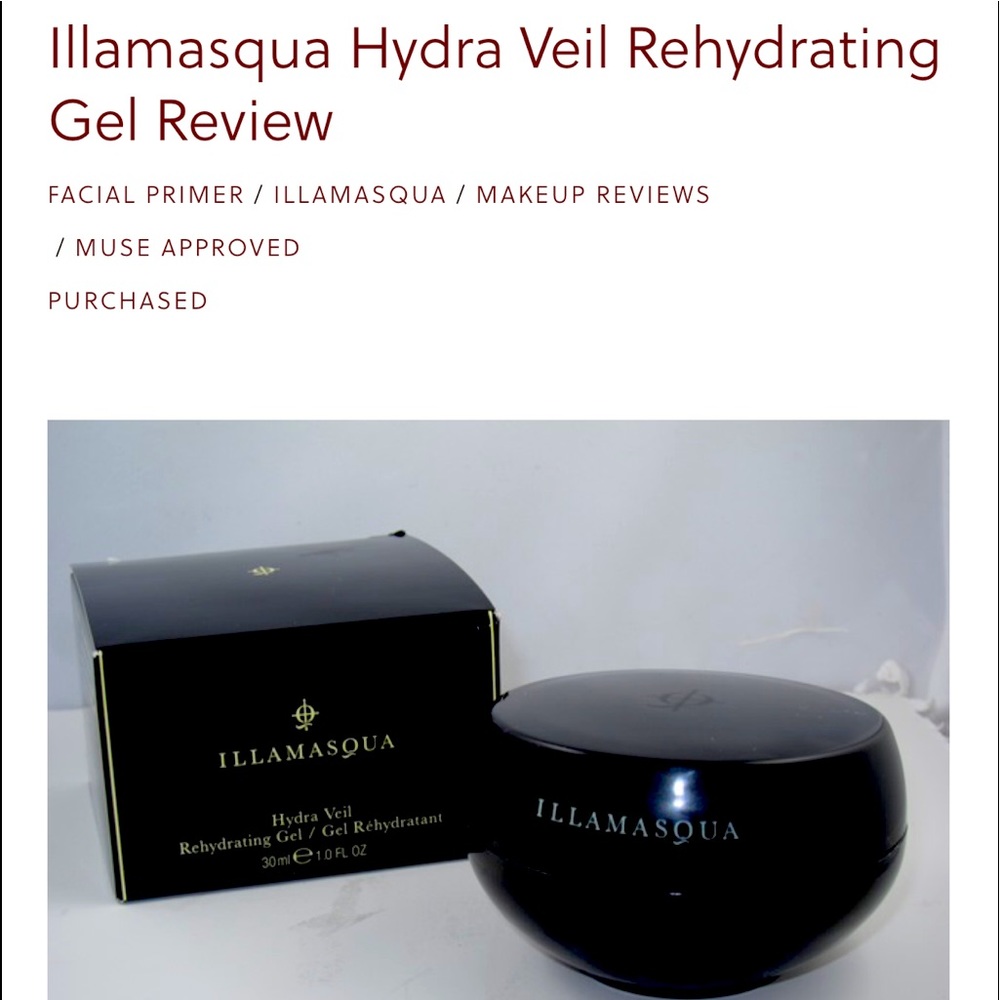 Illamasqua Hydra Veil Rehydrating Gel